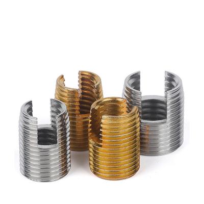 China Stainless Steel Bushing Insert Fasteners 316L Threaded Insert Nuts for Wood Furniture for sale