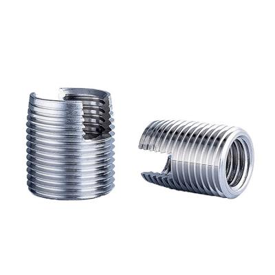 China Tapping Threaded Insert for M2-M8 Wire Thread Stainless Steel Slotted Self Tapping for sale