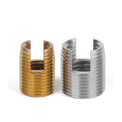 China 304L rosca con ranura de la manguera tornillo de auto-apogamiento roscado inserción M2 M3 M4 M5 M6 M8 en venta