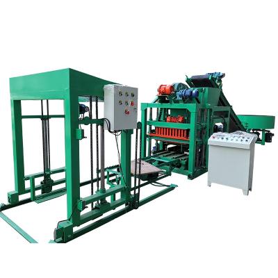 China QTJ4-25 Construction Material Stores Uganda Malaysia Pallet Brick Making Machine Price Plastic Brick Machine for sale