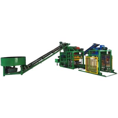 China Buliding Construction QTJ 4-25D Block Machine Price Of Pakistan Block Machine Automatic Brick Machine Production Line for sale