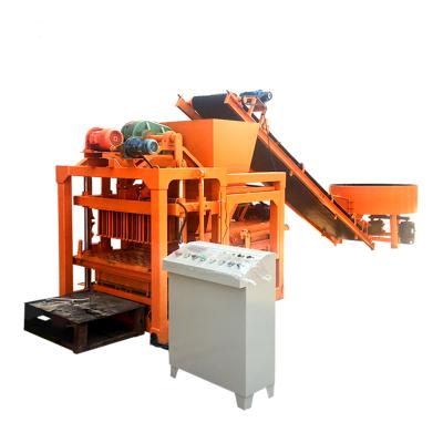 China China Building Material Stores Block Machine QTJ4-28 Cement Brick Making Machine Fly Ash Brick Block Machine Production Line for sale