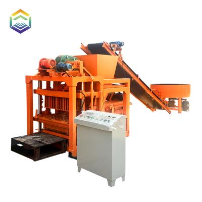 China Building Material Stores QTJ4-28 Concrete Block Making Machine Fly Ash Brick Machine Price High Quality Block Machine for sale