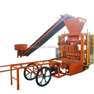 China Building Material Shops QTJ4-30 Cement Concrete Block Making Machine Manual Block Machine for sale