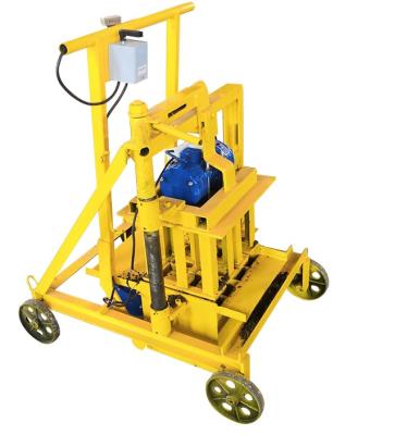 China Building Material Shops Mobile Hollow Egg Laying Block Machine 2021 for sale