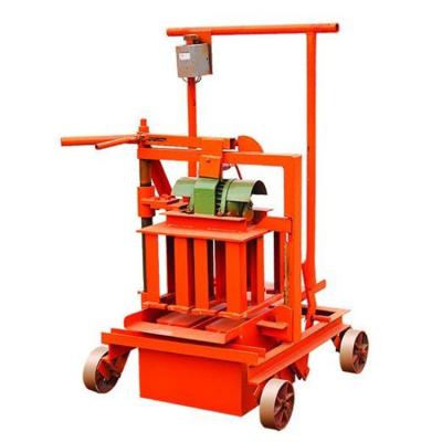 China Building material stores QMY2-45 small brick machine mobile hollow brick machine egg laying fly ash solid brick machine price Jamaica for sale