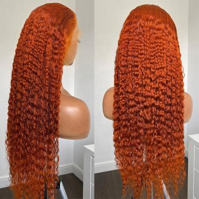 China Wholesale 99j Red Body Wave Lace Front Wigs For Black Woman, Hd Hair Wigs, Ginger Orange Colored Wigs Lace Front Human Hair for sale