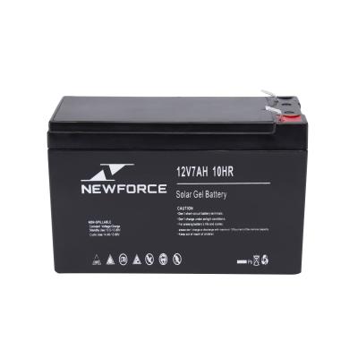 China Rechargeable Deep Cycle Home Solar Battery 12v 7ah 20hr Battery For Ups, Solar, Wind, Inverter, Light for sale