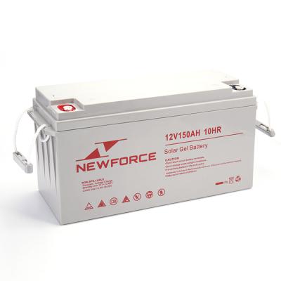 China UPS High Capacity Solar Lead Acid Battery 12v 150 Deep Cycle Battery OH Battery for sale