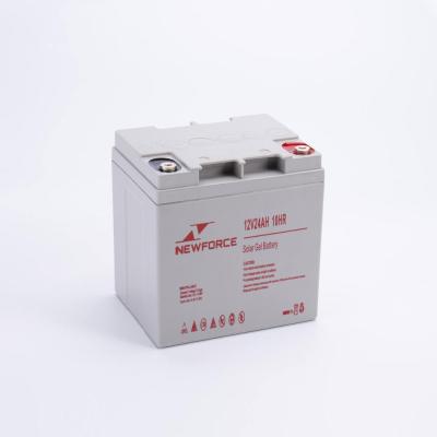 China Cheap UPS Price Sealed Deep Cycle Batteries 12v 24ah 10hr Solar Panel Battery for sale