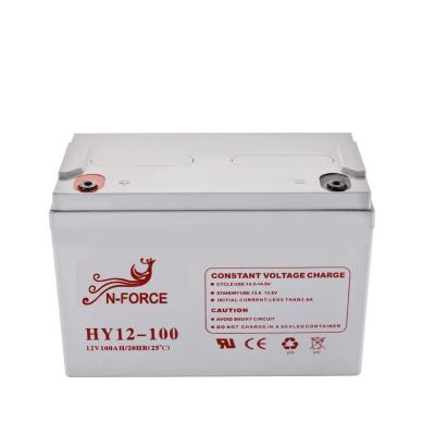 China Cheap UPS UPS Use Storage Batteries 12V Gel 100ah Solar Storage Batteries for sale