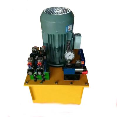 China 220V / 380V Hydraulic Oil Solenoid Valve Controlled Electric Hydraulic Power Pack for sale