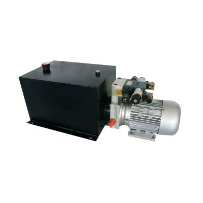 China Hydraulic Oil SAIYA 12v 10 DC Hydraulic Pump Dual Acting Shift Solenoid Operation Supply Unit W/Remote Controller Hydraulic Power Unit for sale