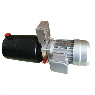 China Hydraulic Oil SAIYA Muti 4 Quart Metal Reservoir Hydraulic Pump Electric Acting Unit for sale