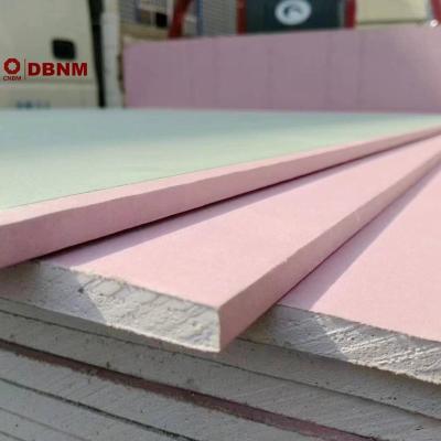 China High quality flame retardant gypsum board gypsum board plasterboard fireproof and moisture proof drywall for sale