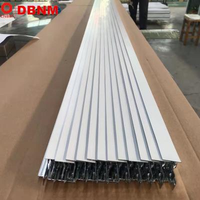 China High Strength 32H Suspended Ceiling Accessories Center Black Line T-Grid For PVC Gypsum Panels for sale