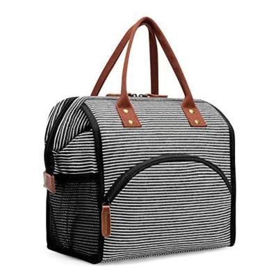 China Waterproof In Running Lunch Bag Insulated Lunch Box Wide Open Lunch Tote Bag Thermal Picnic Bag For Women And Men for sale