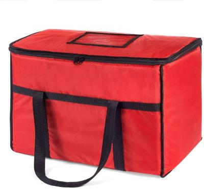 China Waterproof Factory Made Insulated Food Delivery Bag For Carry Food Warmer Heavy Duty Grocery Bag For Camping for sale