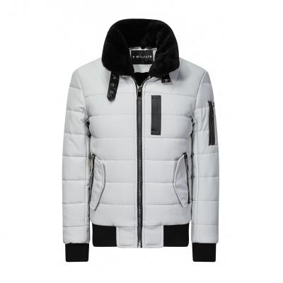 China Wholesale Custom Made Winter Men's Breathable Stripper Down Jacket Men High Quality Men Coat Thick Warm Down Jacket for sale