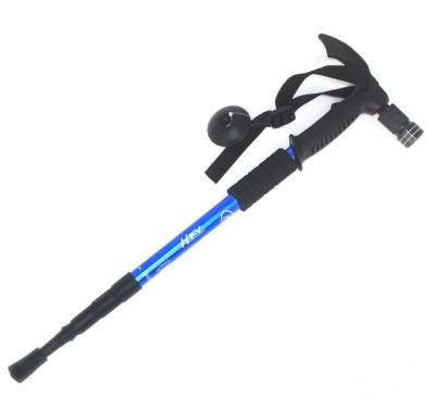 China Factory Price Foldable Cheap Trekking Pole Climbing Stick Hiking Stick Walking Stick for sale