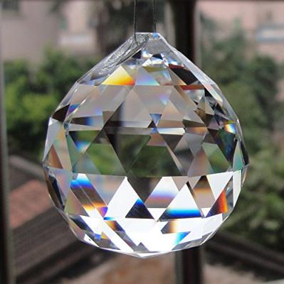 China China Wholesale Chandelier Faceted Crystal Balls 20-60mm BrilliantCut Ball For Crystal Lighting Parts for sale