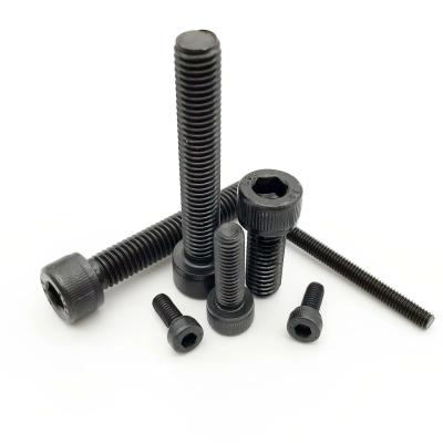 China Hex Socket Cap Head M1.4 M1.6 M2 M2.5 M3 M4 M5 M6 M8 Black Grade 12.9 Steel DIN912 All Full Hexagon Allen Hex Socket Head Cap Screw Bolt of yarn for sale