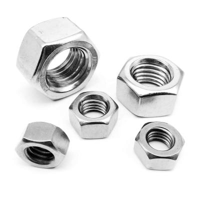 China UNC 2#-56 3#-48 4#-40 5#-40 6#-32 8#-32 10#-24 12# Standard UNC Stainless Steel US Thread Hex Standard Coarse Fine Hexagon Nut -24 A2-70 304 general industry for sale