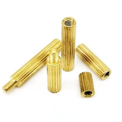 China Solid Round M2 M-F F-F Male-Female Female For Brass M2 M-F F-F Male-Female Female For Support Pillar Pillar Column Copper Round Standoff Brass Standoff for sale