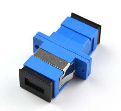 China FTTX SC UPC Single Mode High Quality Simplex Optical Fiber Adapter for sale