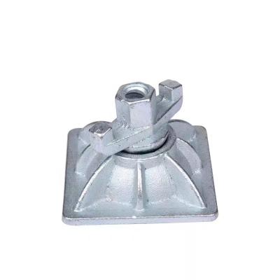 China High Tension Concrete Formwork Anchor Cast Tie Rod Wing Nut Tie Bar for sale