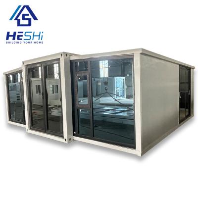 China Modern Rapid Building 20ft 40ft Prefab 2 3 4 Portable Home 5 Bedroom Folding Container House Expandable Prefab Luxury Villa for sale