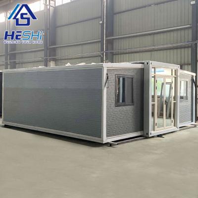 China Modern Waterproof 20 ft 40 ft Prefab Mobile Home 2 3 4 5 Bedroom Foldable Expandable Container House Prefab Luxury Villa for sale