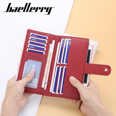 China 2021 Fashion Baellerry Card Holder For Women Clutch Baratas De Mujer De Para De Billetera Phone Purse Long Wallets For Trendy Women for sale