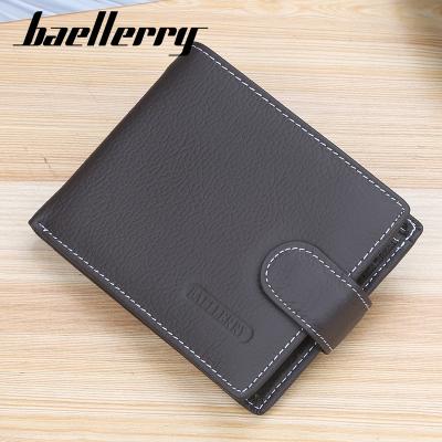 China Other Baellerry Brand 2021 Short Wallet For Men Wallets Slim Genuine Leather for sale