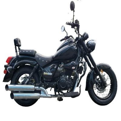 China Oil Cooled Cruiser 250cc Chopper Motorcycle Two Pipe Muffler Sport BX250CP for sale