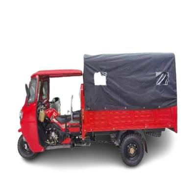 China Water Cooled Box Single Cylinder 300cc Cargo Motor Electric Cargo Tricycle 1.3x2m for sale