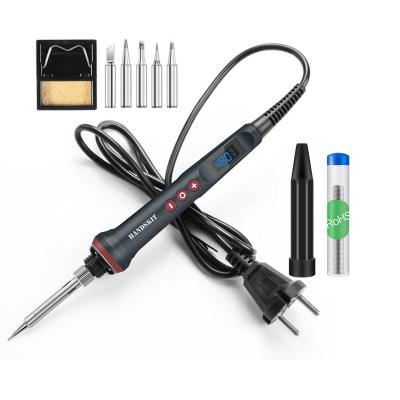 China Pencil Handle OEM Electric Soldering Iron Set Tool Soldering Power 110V/220V 60 Watt Soldering Iron Replaceable Tip for sale