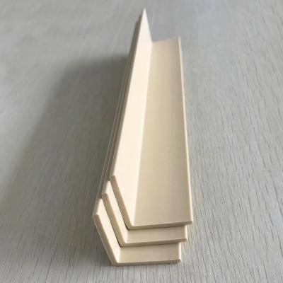 China Eco - Friendly Building Construction Material Custom All Plastic PVC L Corner Corner Shape Profile for sale