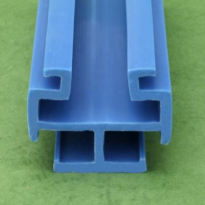 China eco-friendly pvc profile extrusion hdpe profile pe profile pe extruded pe plastic for sale