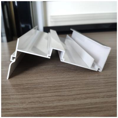 China Environmental Protection Materials PVC PP UPVC HDPE Extrusion Profile Door And Window Frame Eco-friendly Profile for sale