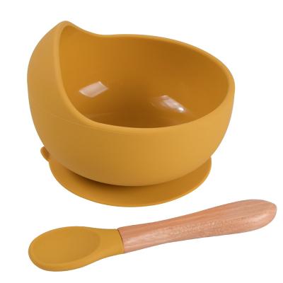 China Baby Silicone Eco - Friendly Material Tableware Set for sale