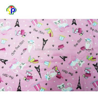 China Wholesale Simple Blanket Bamboo/Cotton Flannel Fabric for sale