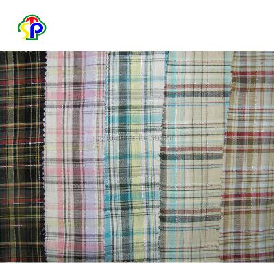 China Yarn-dyed Jacquard 100% Cotton Woven Poplin With Luxury Shirt Fabric for sale