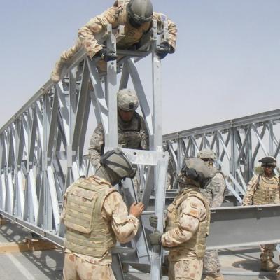 China SSR-vorübergehende Stahl- Fachwerkbrücke-schnelle Versammlung Militär-Bailey zu verkaufen