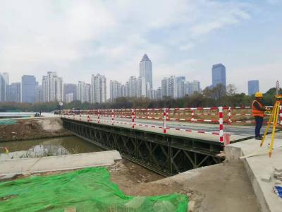 China Plattform-ununterbrochene Stahlfachwerkbrücke-schnelle Lieferung modularer Bailey For Emergency Use zu verkaufen