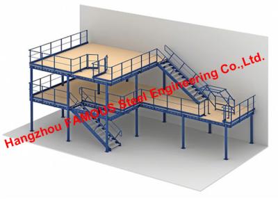 Chine Fabrication lourde galvanisée de structure métallique de construction de plate-forme d'acier de construction à vendre