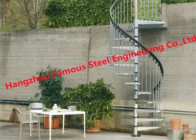 China Estilo australiano galvanizado modular prefabricado de la escalera abierta de acero en venta