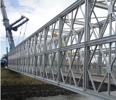 China Struktur-modularer Stahlbinder-Hängebrücke-Steg-Antirost zu verkaufen