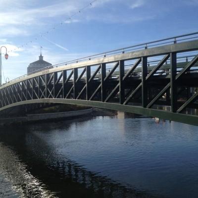 China Amerikanischer Standard Bailey Steel Truss Bridge Europeans bestätigte zu verkaufen