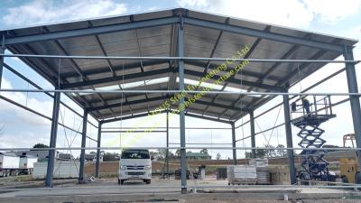 China Estructura vertida de acero galvanizada casa prefabricada del taller del marco que construye Warehouse laminado en caliente en venta